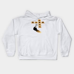 Paradiddle (RLRR LRLL) Fan Kids Hoodie